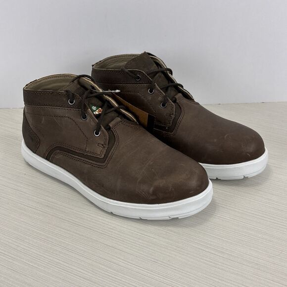 Red Wing 3556 Zero Lite Slip-On Mens Safety ALUMINUM Boots Shoes Brown 8.5 H - Picture 1 of 6